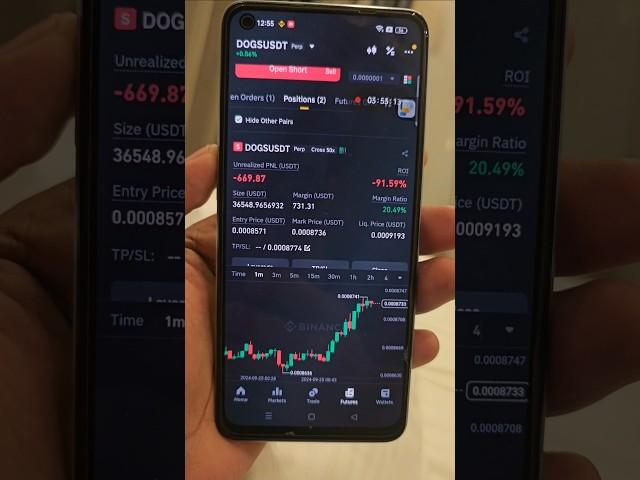 Crying in Loss in Crypto Trading  Binance Futures Trading Scam