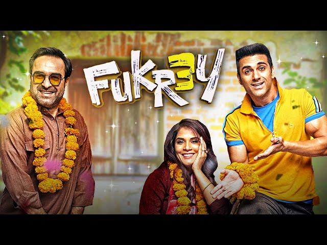 Fukrey 3 Full Movie In Hindi | Pulkit Samrat, Richa Chadda, Varun Sharma | 1080p Review & Facts