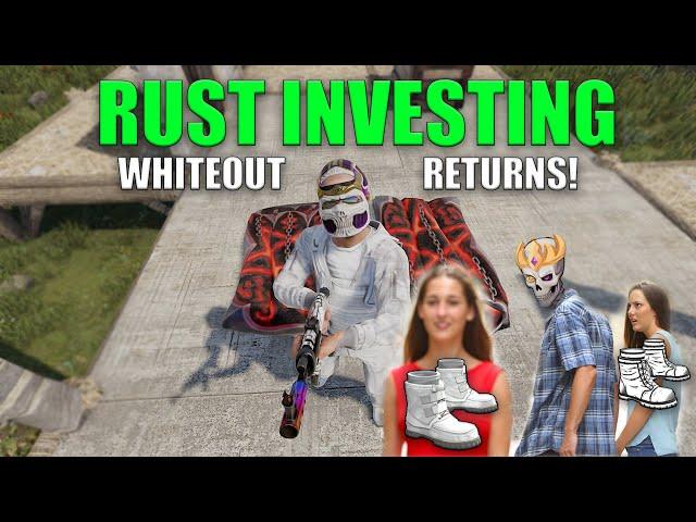 HOW TO PROFIT Investing in Rust Skins ep 204 RIP COMICS BOOTS, HELLO WHITEOUT!