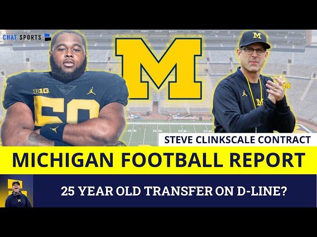 Michigan Football News On Steve Clinkscale’s Contract, More Info On Massive Transfer Jordan Whittley