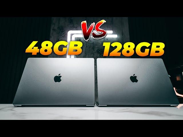 M4 MAX 48GB vs 128GB: Worth the $1000 Upgrade??