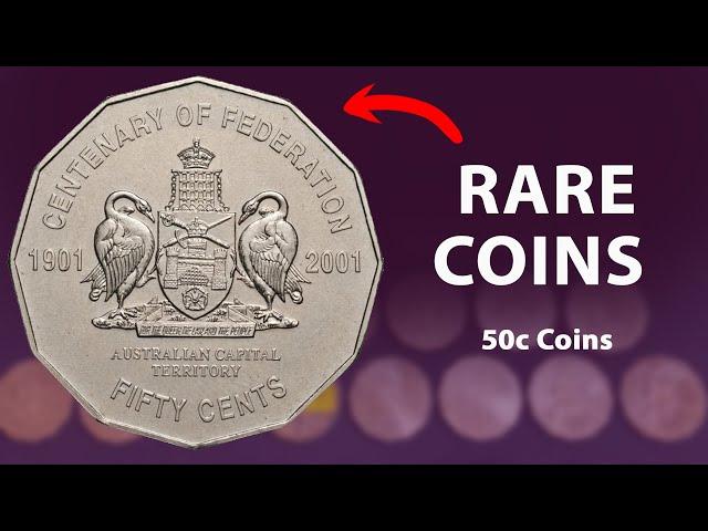 RARE COINS  (50c Coins)