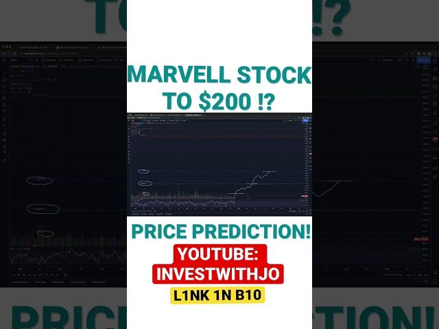 Is #MRVL Stock the next #NVIDIA !?  Full video on Youtube: investwithjo #marvell #mrvlstock #amd