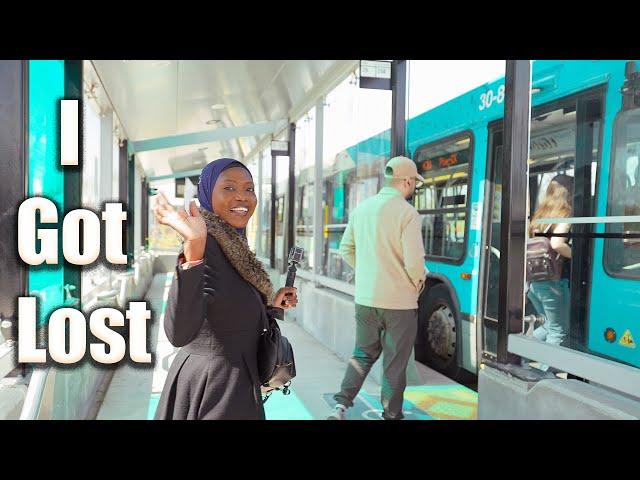 My First Time Taking The Bus In Canada!