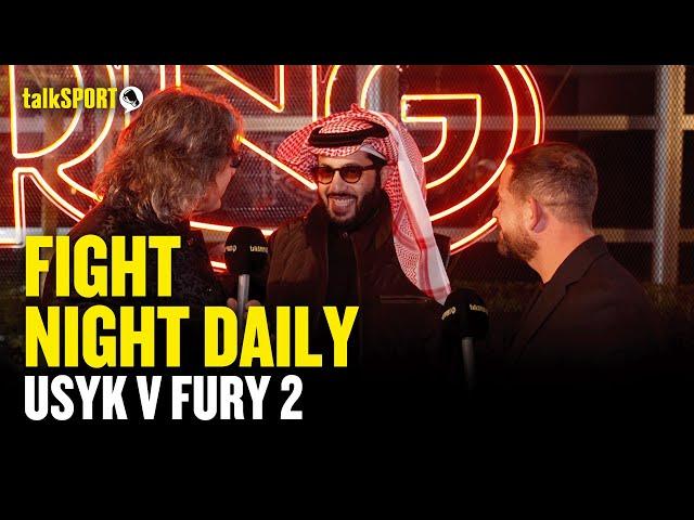 "Usyk Is Not Afraid Of Fury!" talkSPORT Boxing REACT To Face-Off With Turki Alalshikh & Eddie Hearn