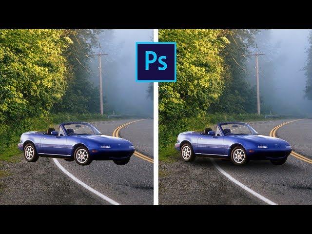 How to add shadow in photoshop
