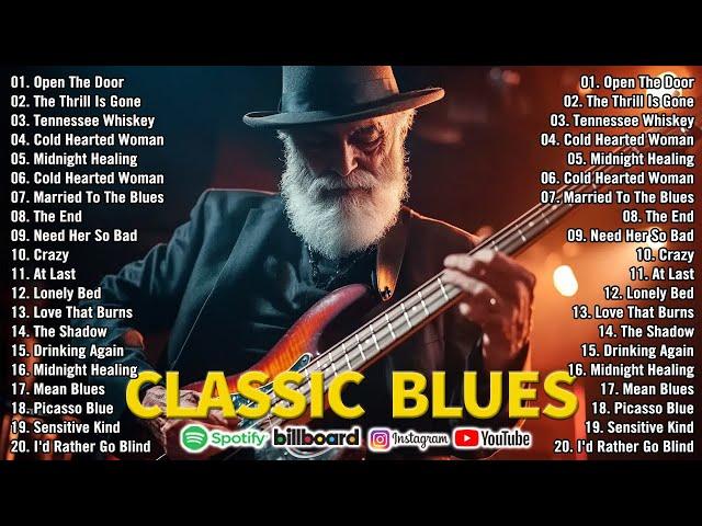 Classic Whiskey blues music  Top Slow Blues Music Playlist 2024 | The Legend Whiskey Blues