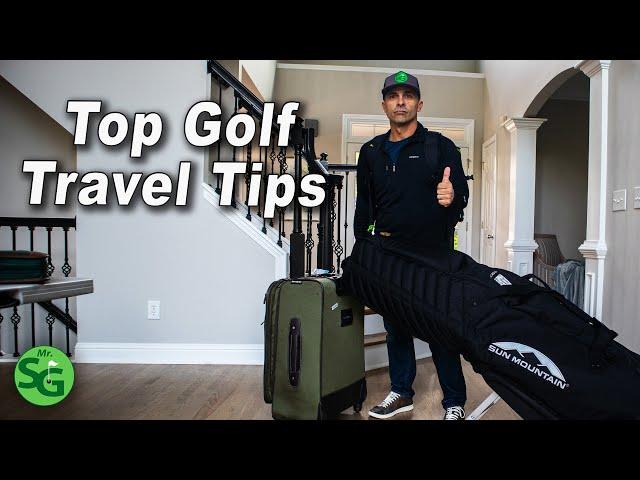 Top Golf Travel Tips -  Protect Yourself and Your Clubs