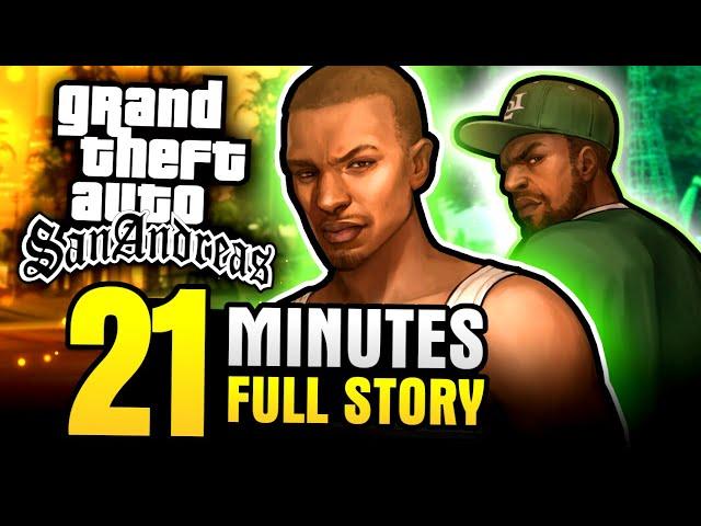 GTA SAN ANDREAS STORY RECAP IN 21 MINUTES