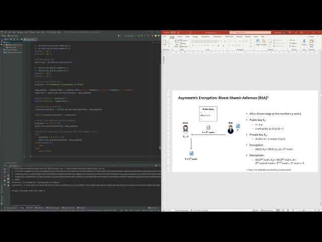 Cryptography with Python 15: Using RSA in Python