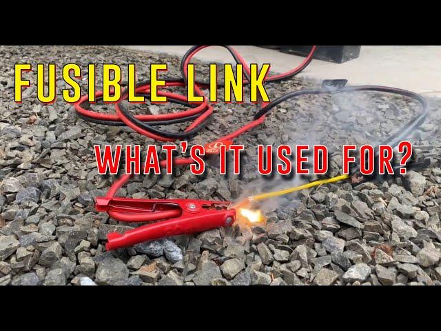 What Is Fusible Link | What's Fusible Link Used For