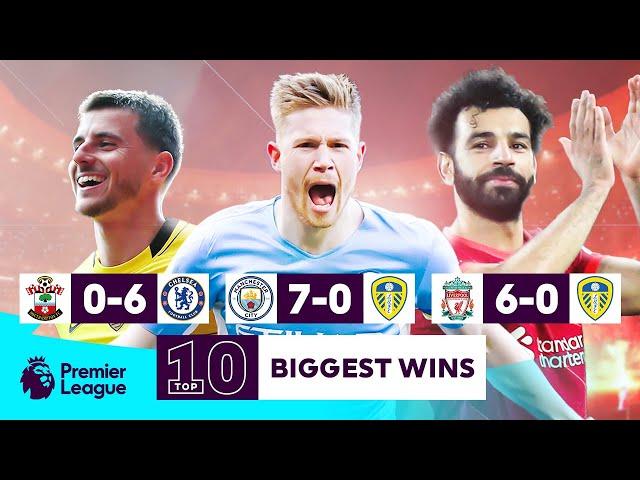 BIGGEST Premier League wins from 2021/22 ft. Chelsea, Man City & Liverpool