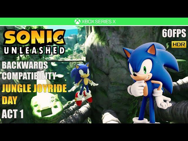 Sonic Unleashed - Jungle Joyride Day Act 1 [60FPS HDR] [XBOX SERIES X]