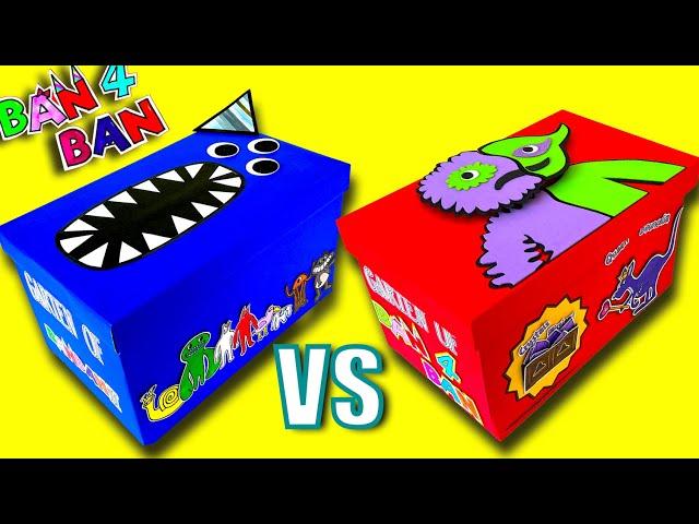 Garten of BanBan 4 VS BanBan 2 | DIY Mystery Box opening |DIY secret box| All bosses|BanBan 6