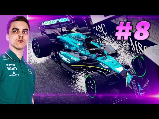 SHOKKI VOITTAJA! MONACOSA VETTÄ AIKA-AJOISSA! - F1 24 Career S1 #8