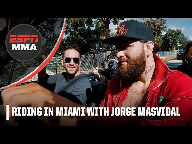 Riding with Jorge Masvidal: Growing up in Miami and his motivation to succeed | ESPN MMA