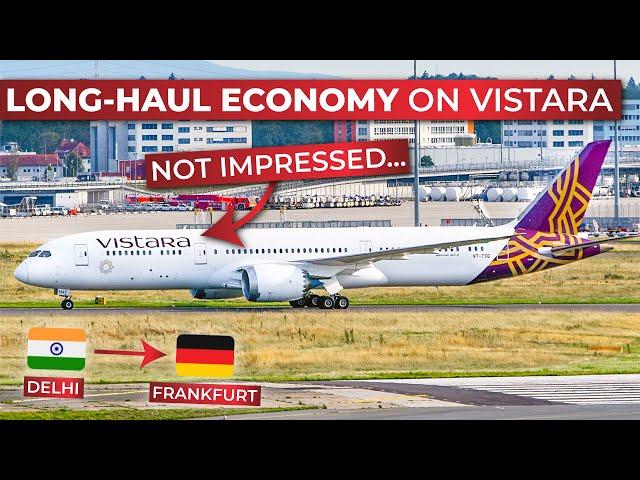 Why VISTARA's B787-9 ECONOMY isn't as good as people say... | Delhi to Frankfurt | BRUTALLY HONEST