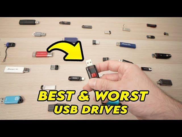 Top Best & Worst USB Flash Drives - Testing Results!