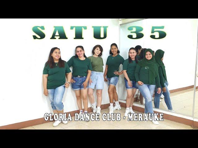 SATU - 35 // LINE DANCE // Choreo CAECILIA MARIA FATRUAN // GDC MERAUKE PAPUA SELATAN - INA