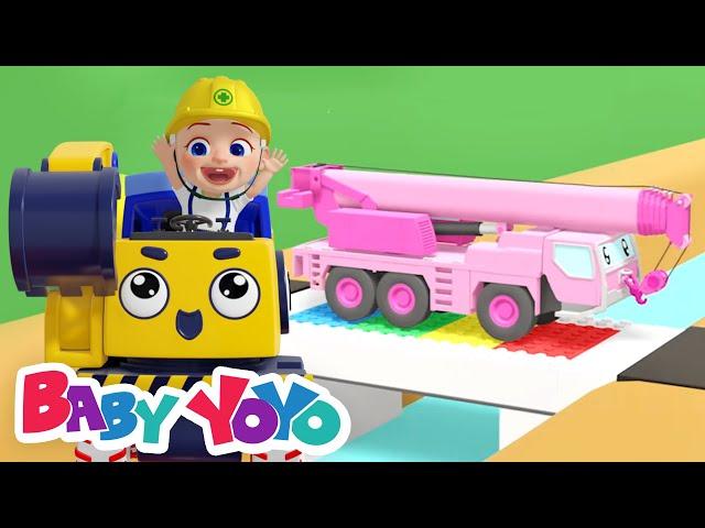 The Colors Song, Building Bridge, Educational Videos for Kids