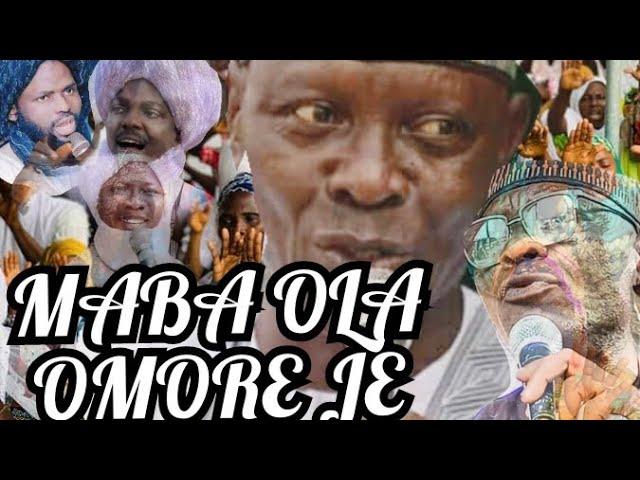 MOBA O LA OMOREJE | 2024 RAMADAN LECTURE SHEIKH' BUHARI OMO MUSA AJIKOBI(1)