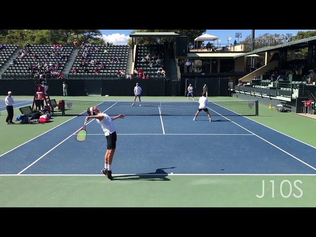 Top Doubles Points - College Tennis 2019