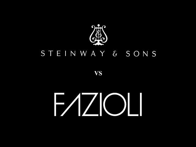 Steinway vs Fazioli - Piano Sound Comparison