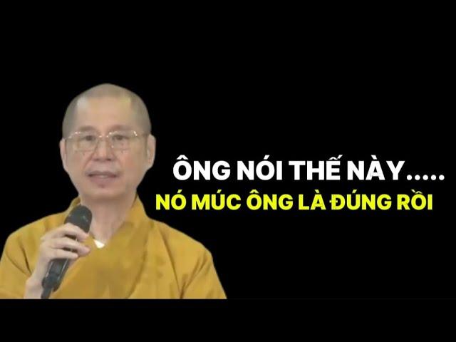 ÔNG NÓI THẾ NÀY..... BẢO SAO NÓ CHẢ MÚC CHO