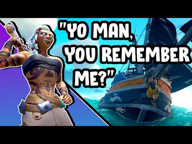 We Encountered A Spicy Crew Who Knew Us! | Sea of Thieves