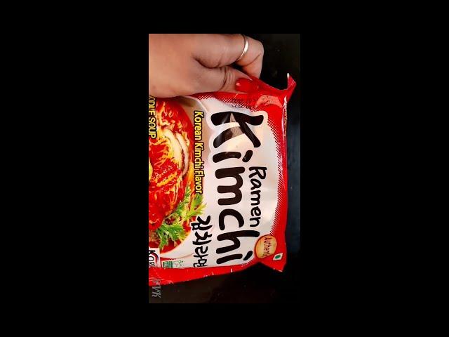 kimchi ramen at home | Vegetarian kimchi ramen | Korean food | noodles  | India