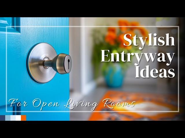 Stylish Entryway Ideas for Open Living Rooms in Small Apartments!