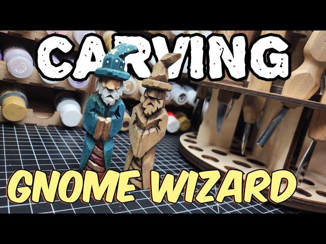 Carve With Me! Fellowship of the Gnome (Wizard)