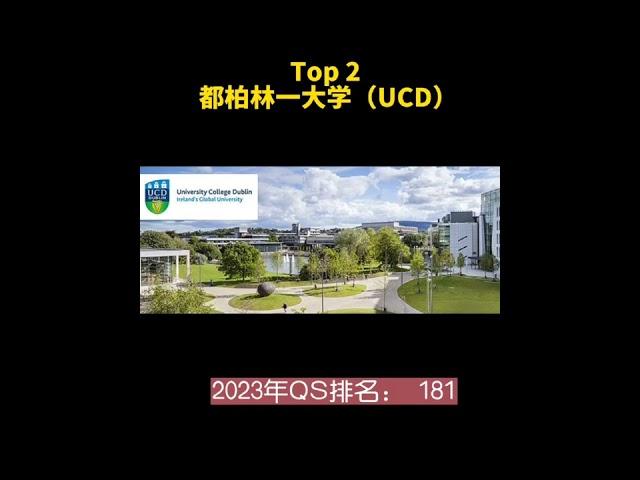 爱尔兰各大学QS排名