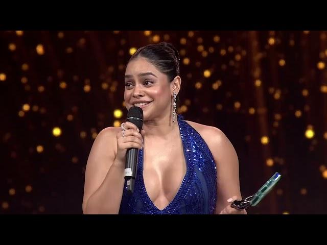 Gorgeous Sumona Chakravarty won Best Actress Comedy TV 