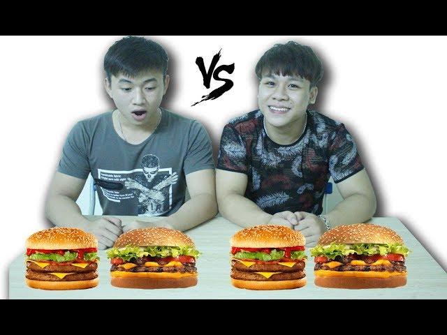 Nguyễn Đức Nam - Thi Ăn HAMBURGER Tôm - HAMBURGER FUNNY