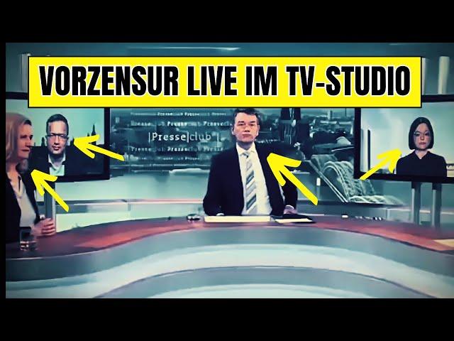 Anrufer offenbart Vorzensur live im TV Studio