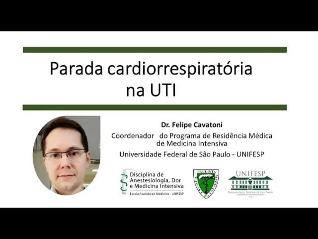 Parada cardiorrespiratória na UTI.