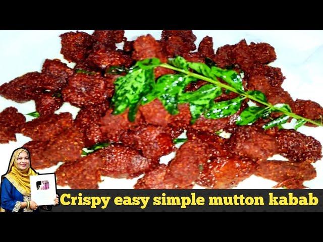 Mutton Kabab || Crispy Crispy Easy N Simple Mutton Kabab Recipe