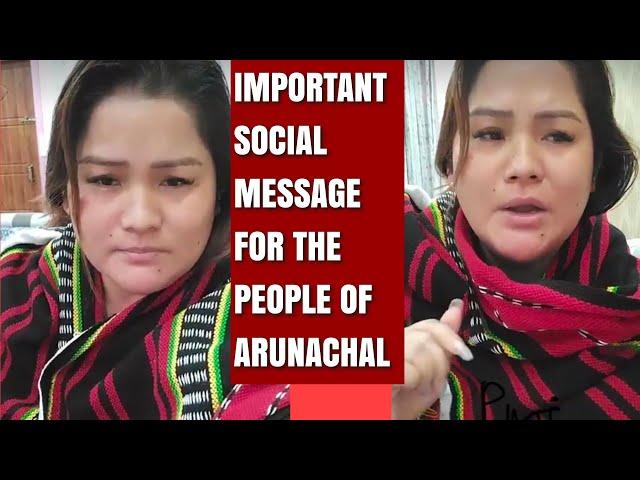 Nimi Taba Talks About Important Issues Of Arunachal Pradesh #arunachalpradesh