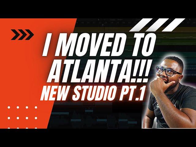 I Moved to ATL! New Studio Pt.1! | Yaahn Hunter Jr