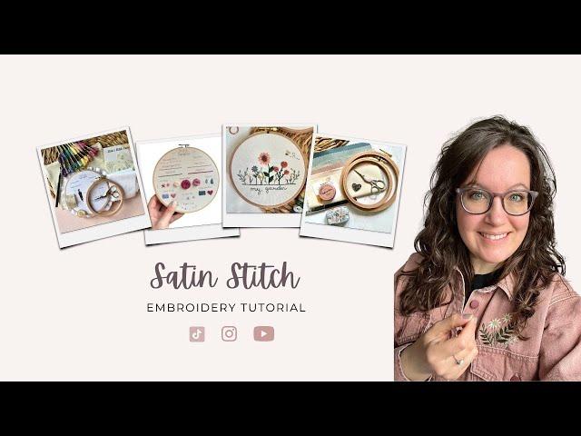 Satin Stitch Embroidery