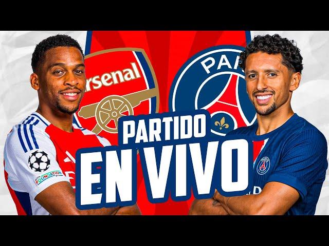 ️ ARSENAL vs PSG | Champions League fecha 2| Partido EN VIVO