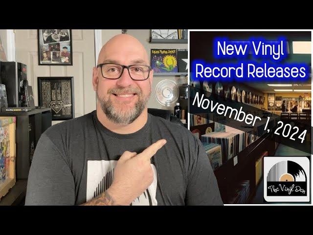 New Vinyl Record Releases for November 1, 2024