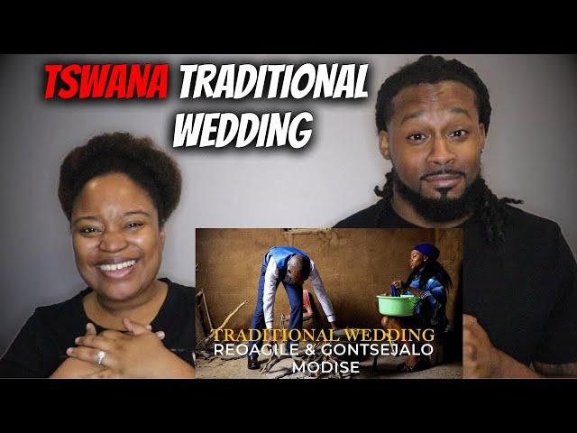  American Couple Reacts "African Traditional Tswana Wedding - Lobola Proceedings"