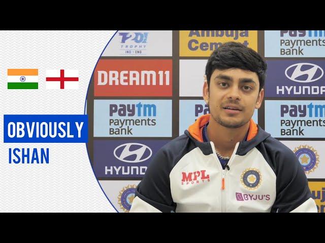 Ishan Kishan - “Obviously” | इशान किशन | IND vs ENG 2nd T20I