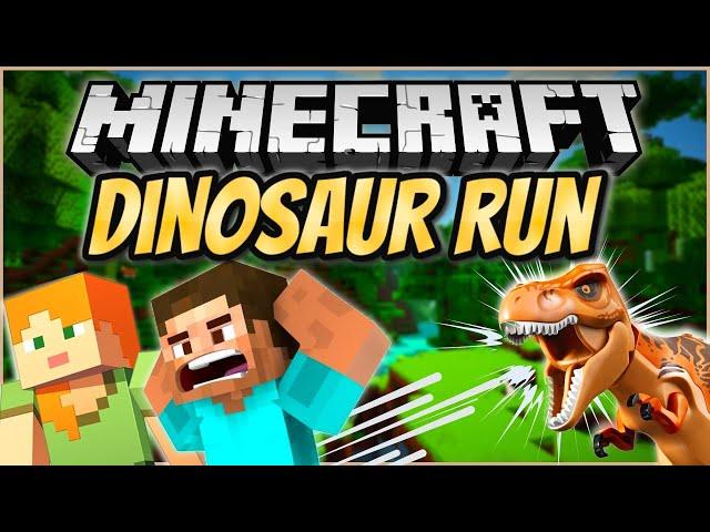  Dinosaur  Minecraft | Fitness Run | Brain Break | GoNoodle Inspired