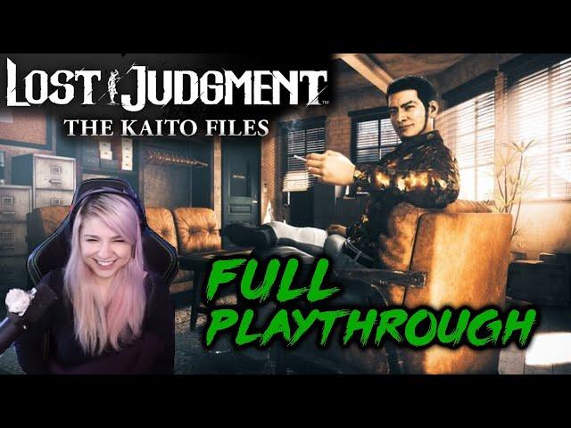 Lost Judgment - Kaito Files DLC Full Playthrough!