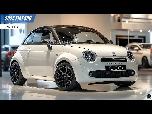 New 2025 Fiat 500 Unveiled - the most famous fiat vehicle?