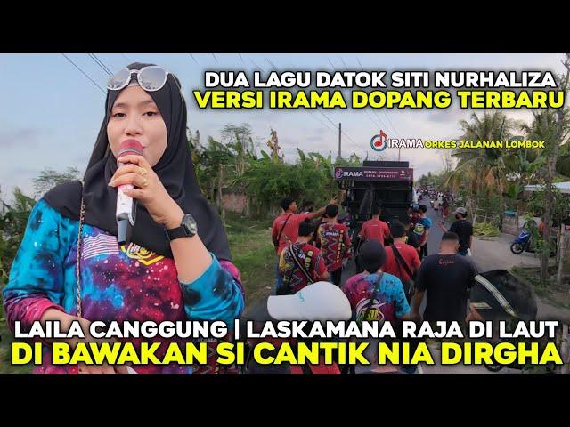 SUARA KHASNYA NIA DIRGHA MEMBAWAKAN DUA LAGU MELAYU MILIK SITI NURHALIZA MEMANG MANTAP| IRAMA DOPANG