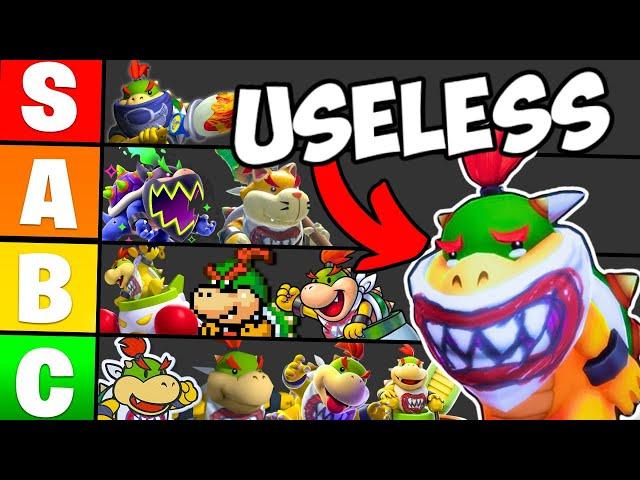 Ranking How USELESS Bowser Jr. is in Every Mario Game